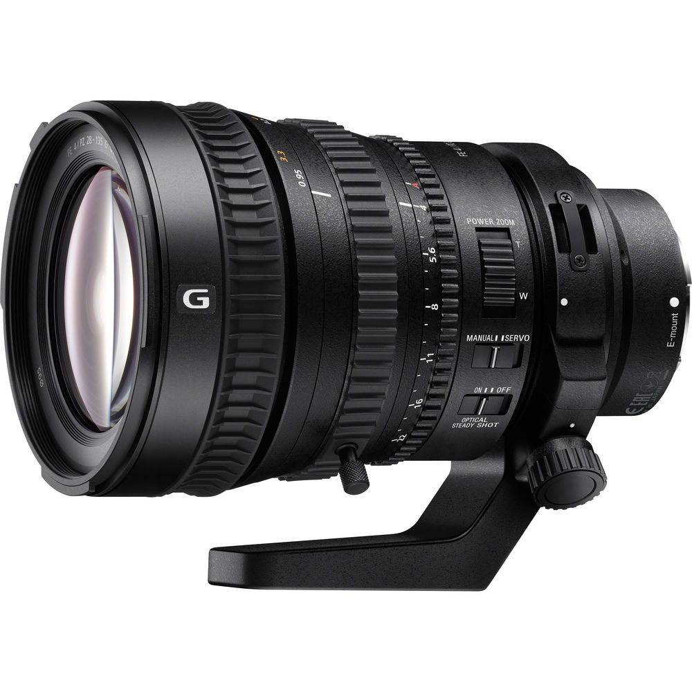 [SELP28135G] Sony FE PZ 28-135mm f/4 G OSS Full Frame Power Zoom Lens