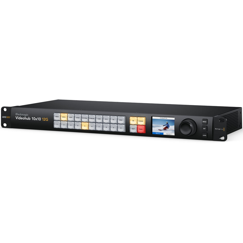[VHUBSMAS12G1010] Blackmagic Design Videohub 10x10 12G