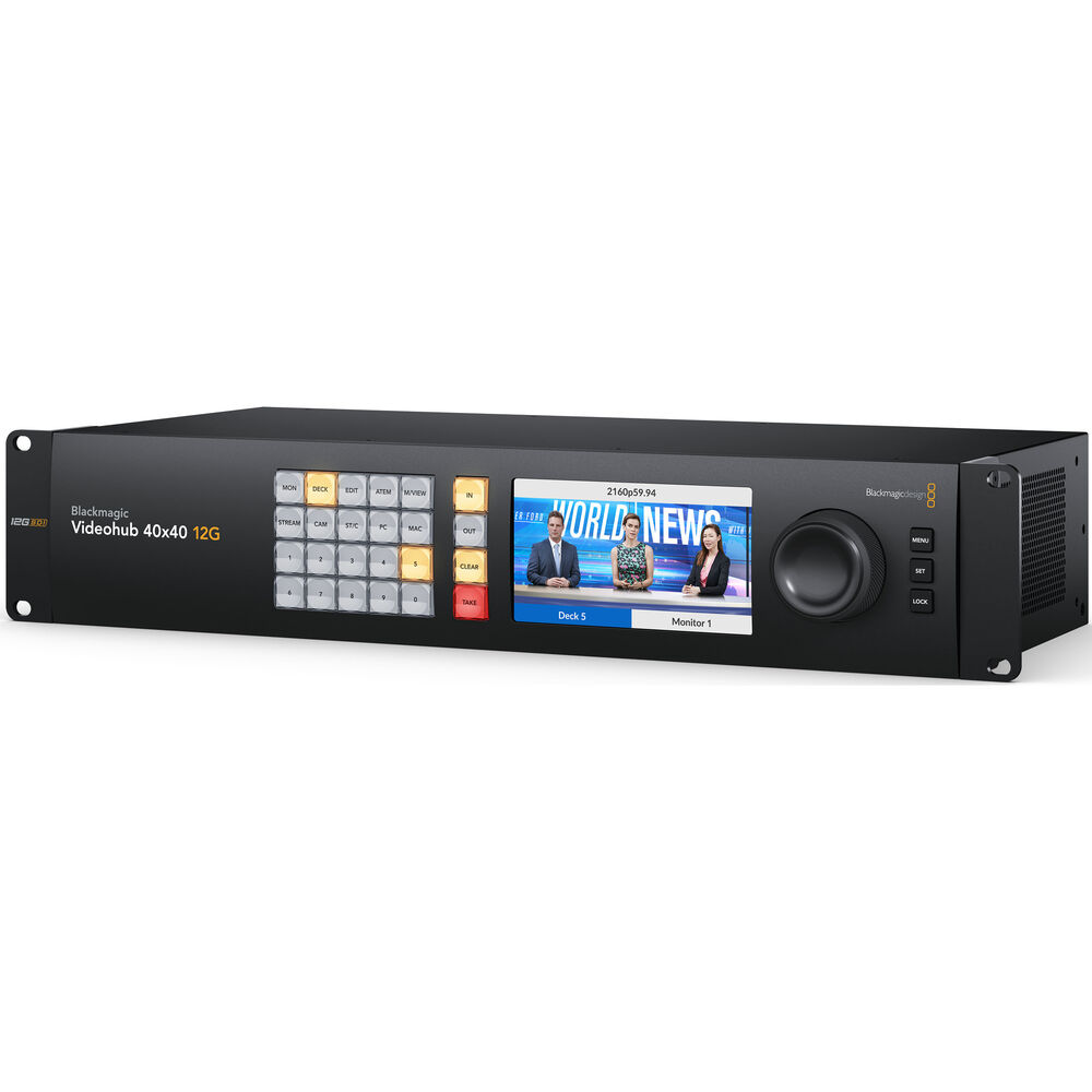 [VHUBSMAS12G4040] Blackmagic Design Videohub 40x40 12G