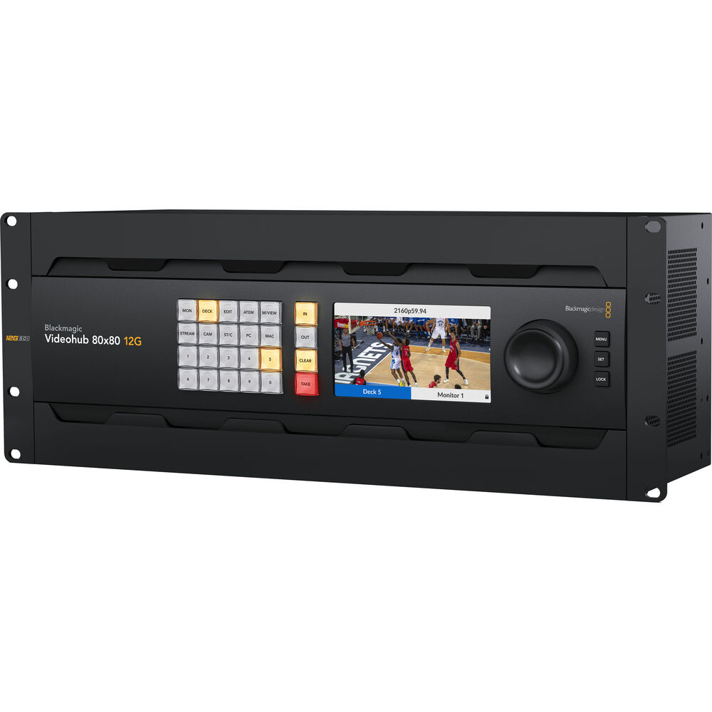 [VHUBSMAS12G8080] Blackmagic Design Videohub 80x80 12G
