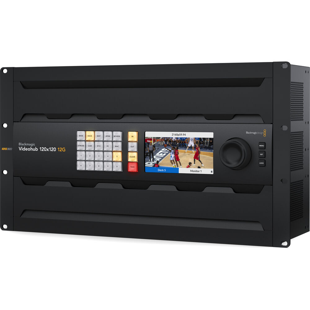 [VHUBSMAS12G120120] Blackmagic Design Videohub 120x120 12G