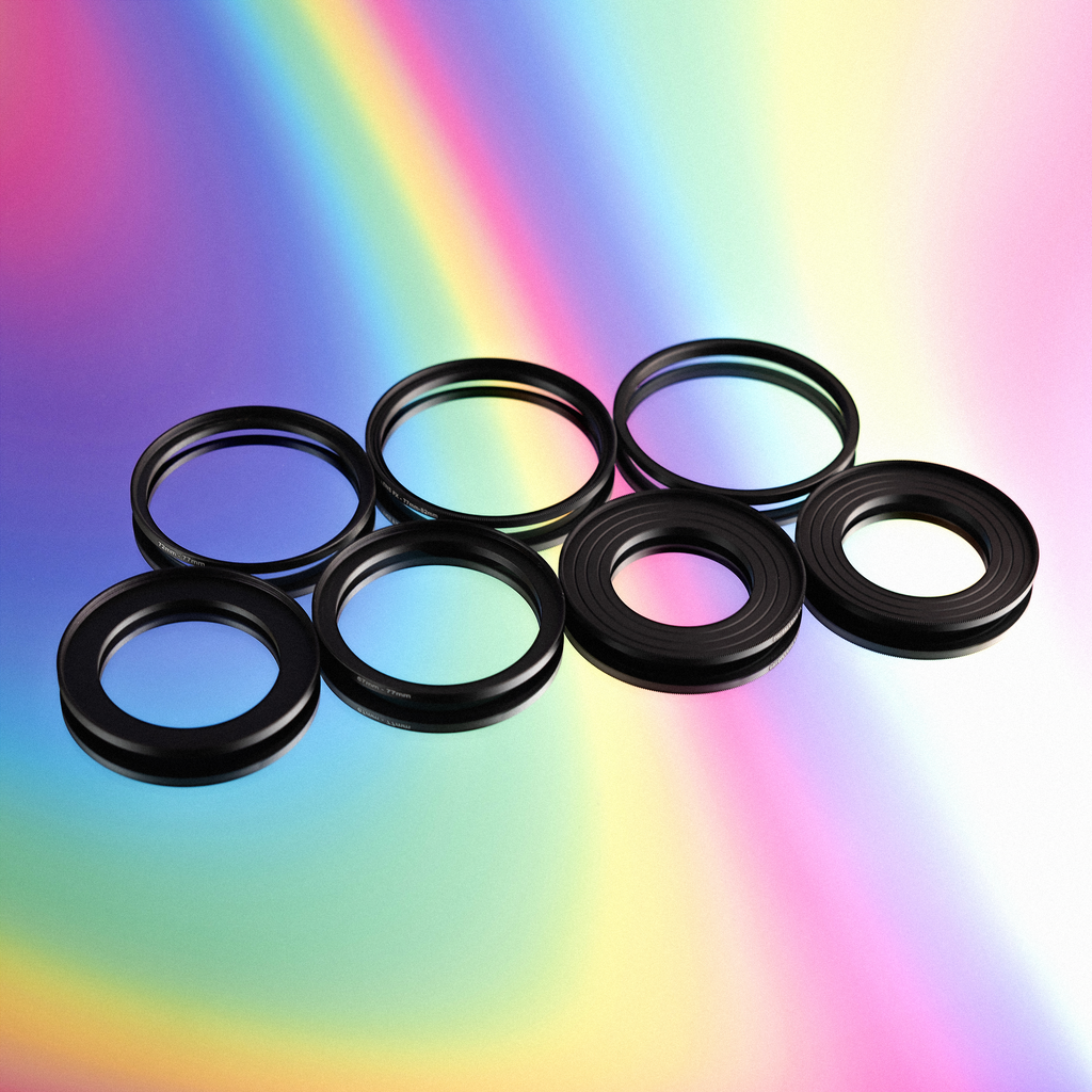 Prism Lens FX Adapter Rings 52MM-77MM