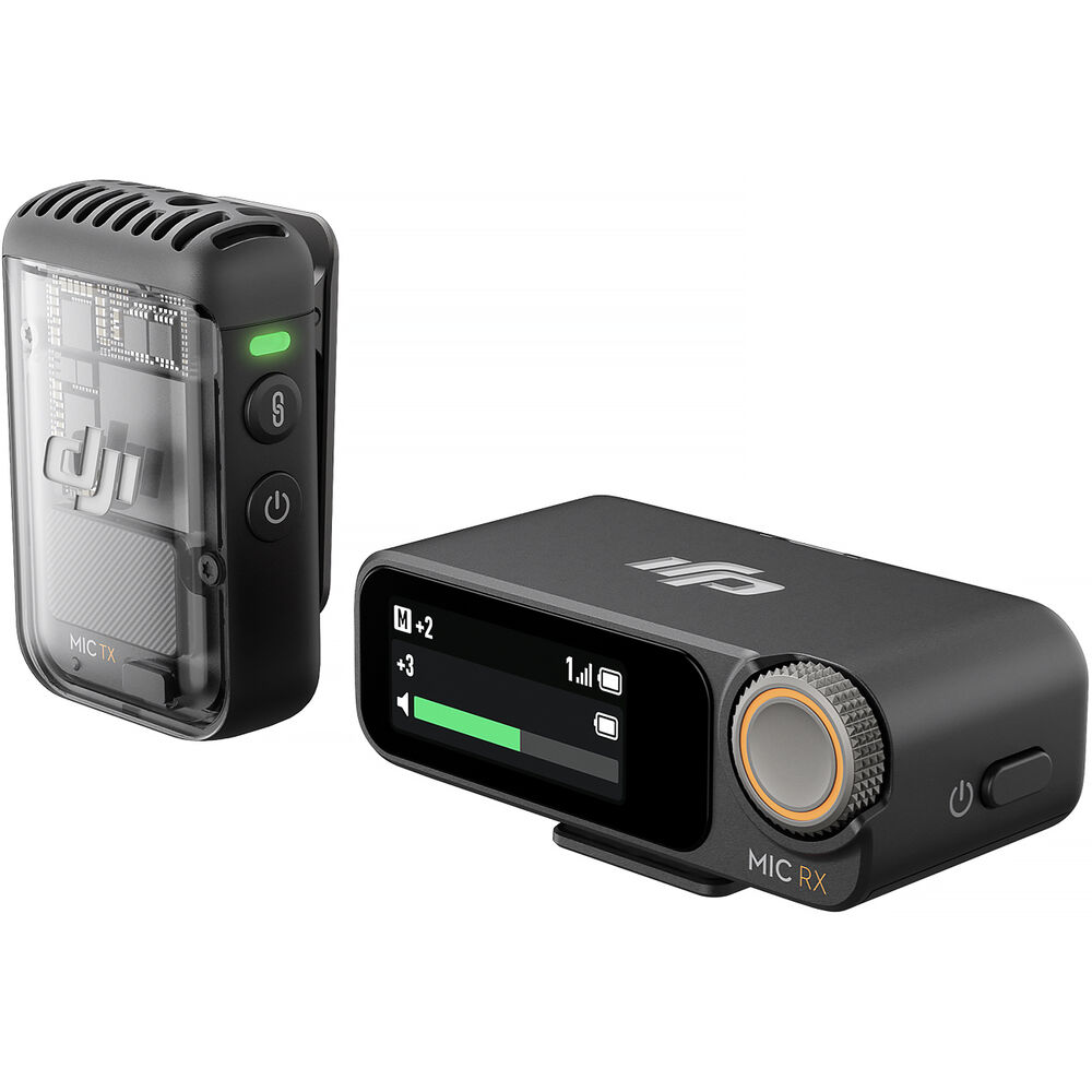 [CP.RN.00000326.01] DJI Mic 2 Kablosuz Mikrofon Seti (1TX + 1RX)