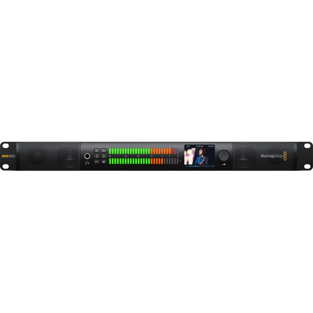 [HDL-AUDMON1RU12GG3] Blackmagic Design Audio Monitor 12G G3