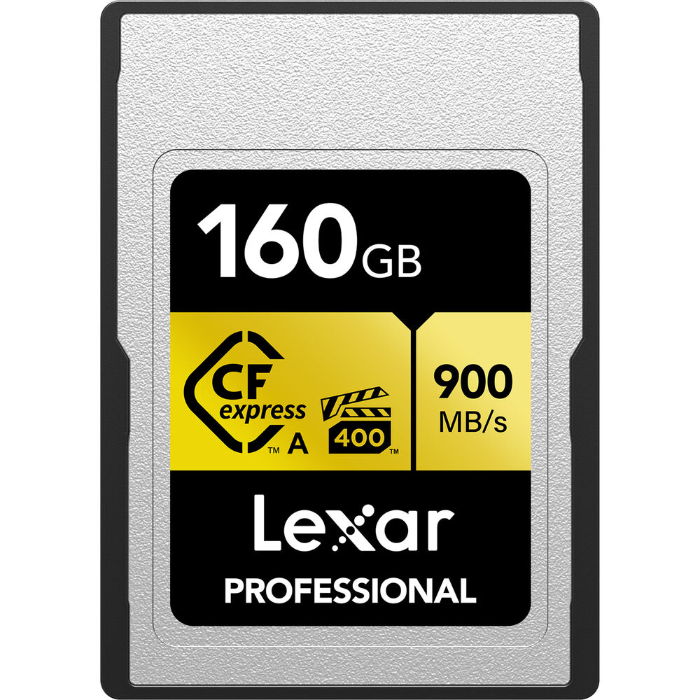 [LCAGOLD160G-RNENG] LEXAR 160GB Professional GOLD CFexpress Type A Hafıza Kartı