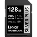 LEXAR 128GB SILVER Plus SDXC Hafıza Kartı (UHS-I, V30)