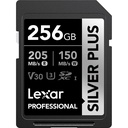 LEXAR 256GB SILVER Plus SDXC Hafıza Kartı (UHS-I, V30)