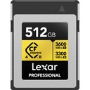 LEXAR 512GB GOLD CFexpress Type B Hafıza Kartı