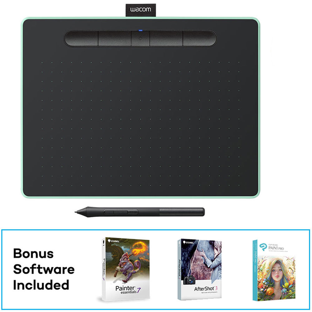 [DTH227K0B-ST] Wacom Intuos Grafik Tablet SMALL CTL-4100WLE-N