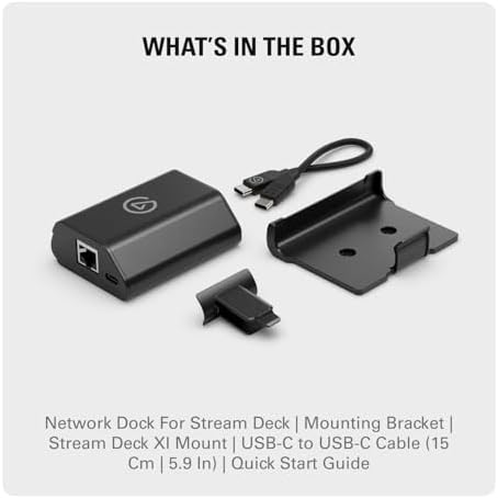 [10GBW9901] Elgato 10GBW9901 Stream Deck Network Dock (Ağ Bağlantı Ünitesi)