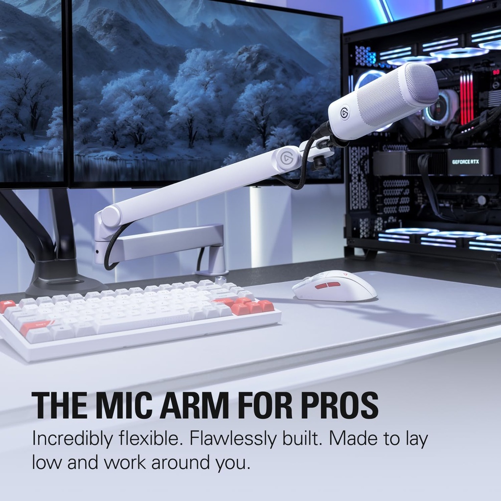 [10AAT9911] Elgato 10AAT9911 Wave Mic Arm Pro (Beyaz)
