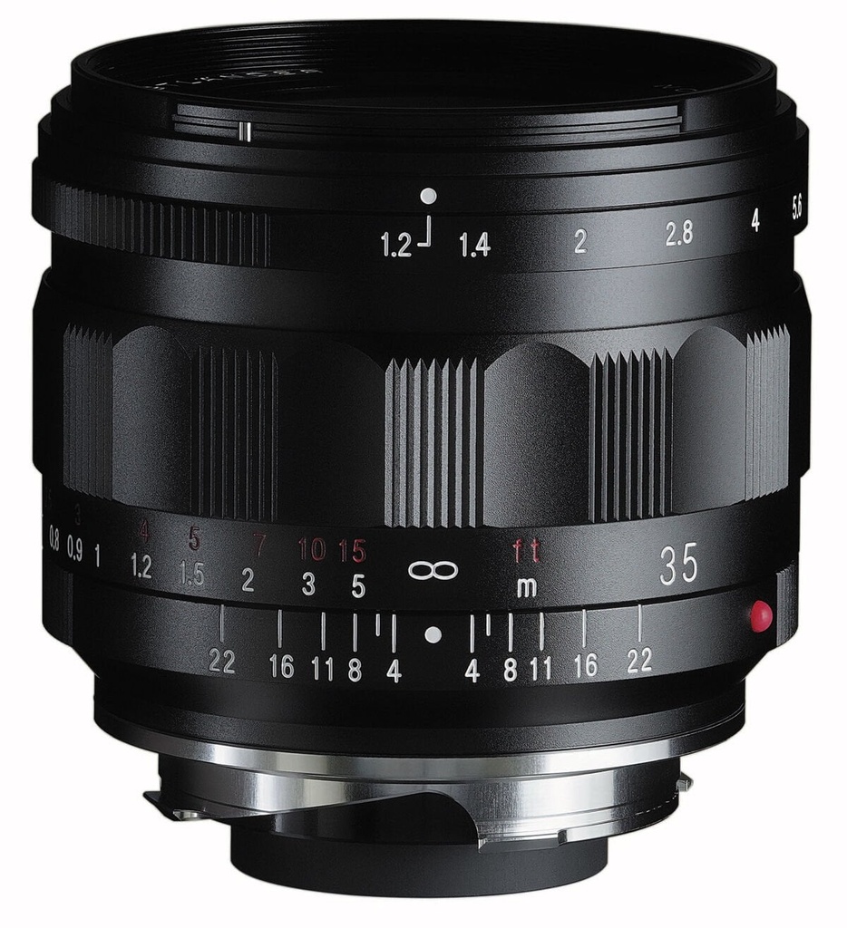 [BA355E] Voigtländer Nokton 35mm F1.2 Aspherical IV Leica M Mount Lens