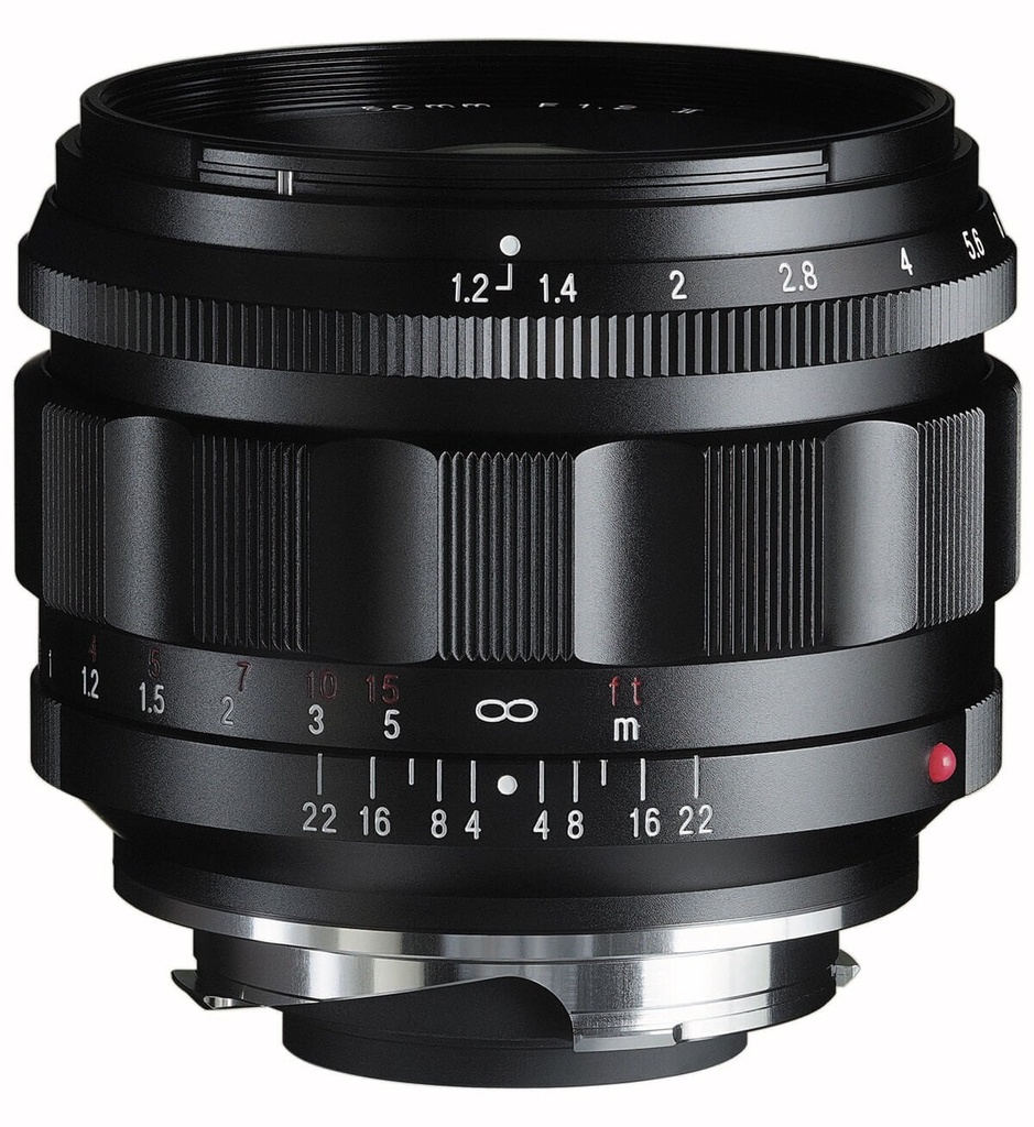 Voigtländer Nokton 50 mm F1.2 II VM Leica M Mount Lens