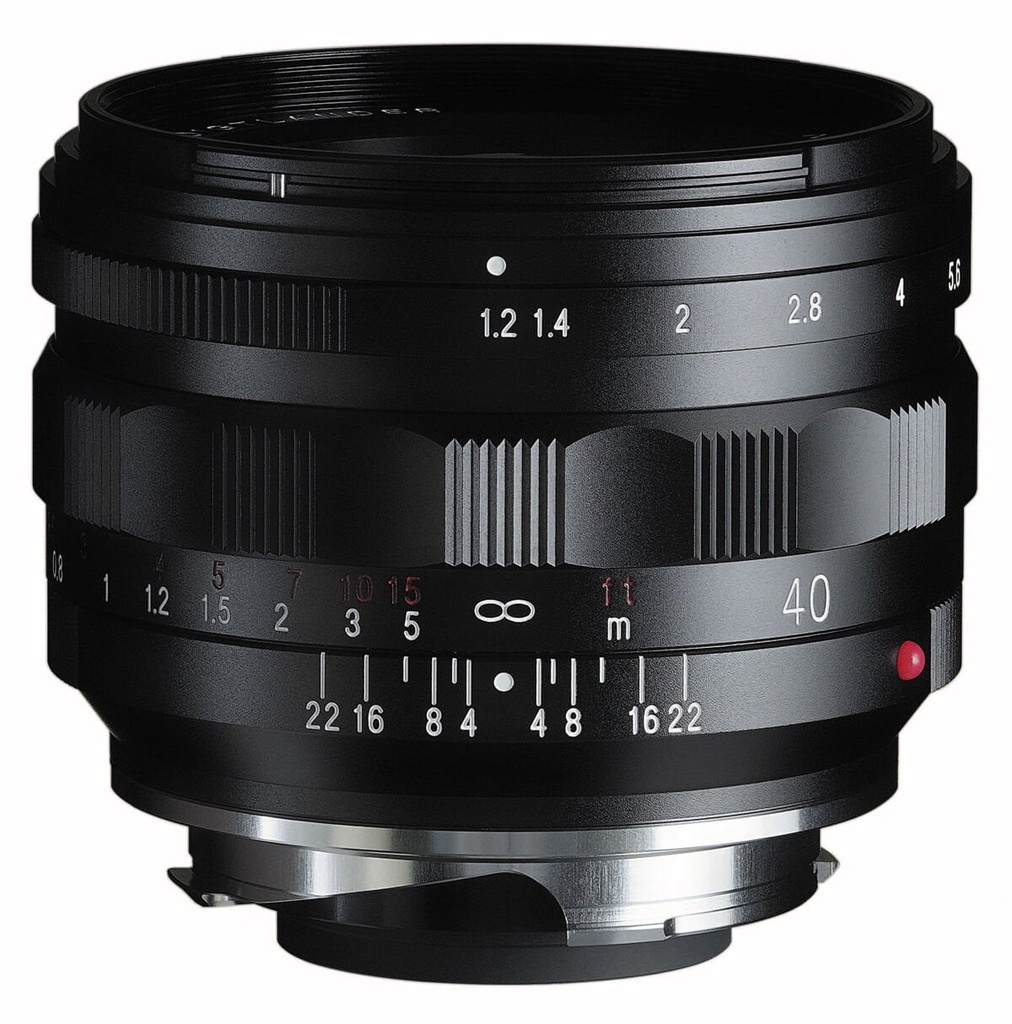 [VOI122676] Voigtländer Nokton 40 mm F1.2 II Leica M Mount Lens