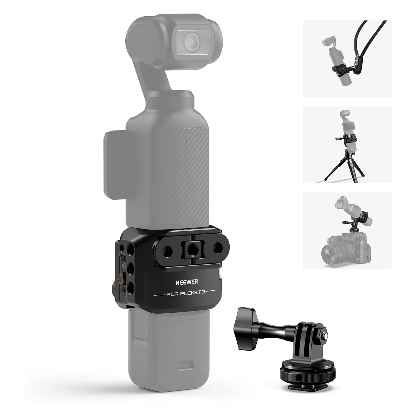[NWR-AC009] Neewer AC009 DJI Osmo Pocket 3 Aksiyon Kamera Kafesi
