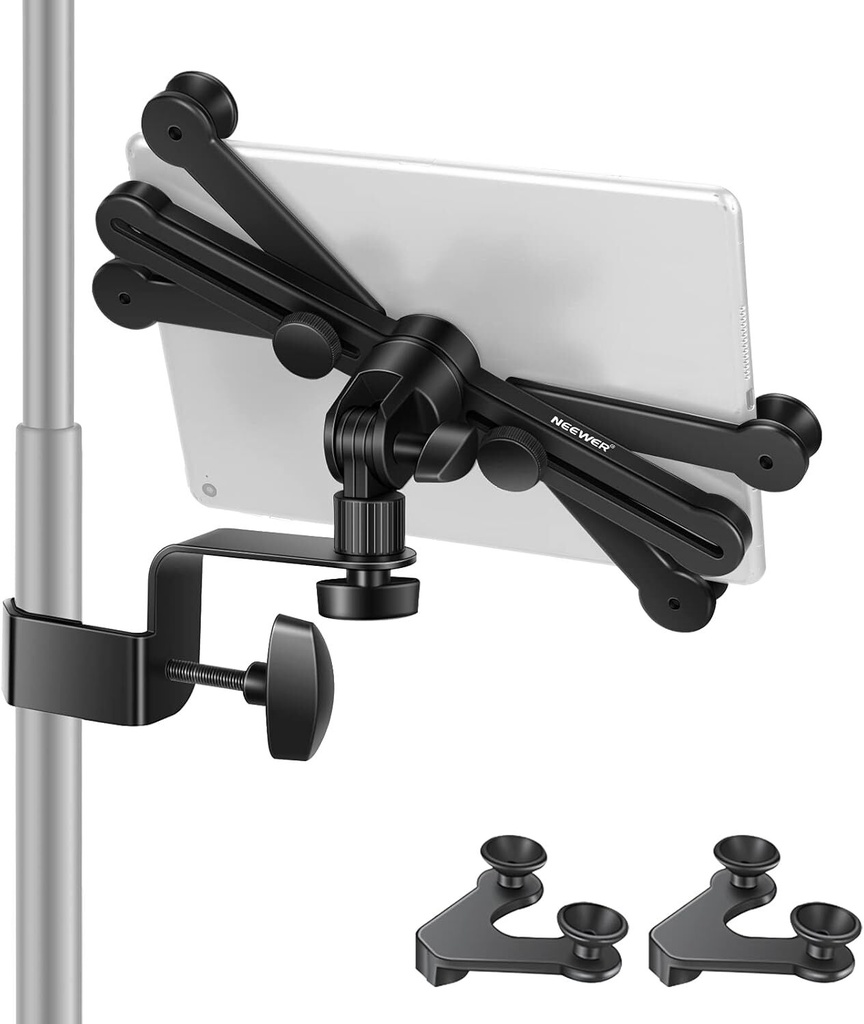 [NWR-NW-105-1] NEEWER NW-105-1 Ayarlanabilir Tablet Tutucu (7-14 İnç)