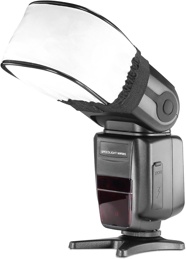 [NWR-NS69] NEEWER NS-69 Universal Yumuşak Mini Flaş Difüzör Kapağı (Bounce Diffuser Cap)