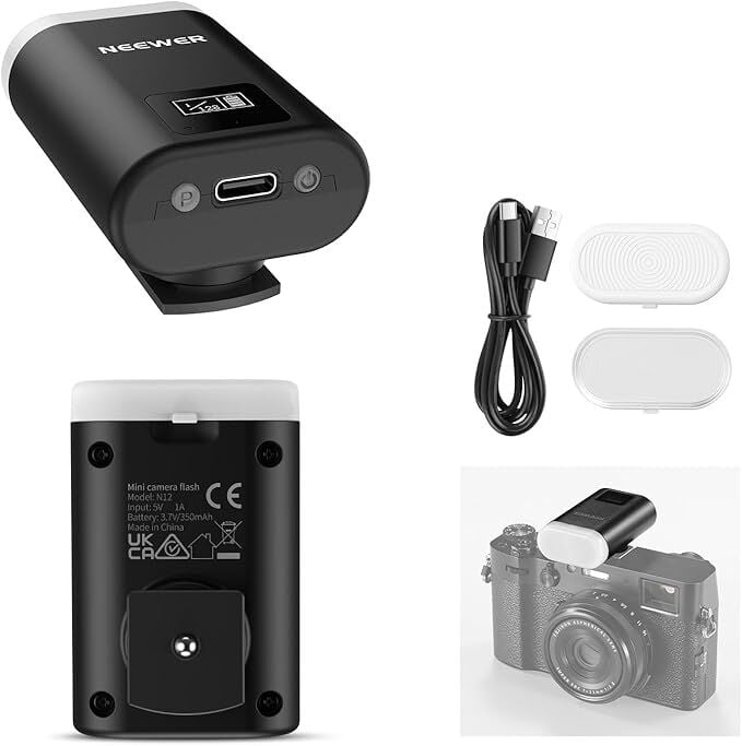 [NWR-N12] NEEWER BASICS N12 Mini Kamera Flaşı