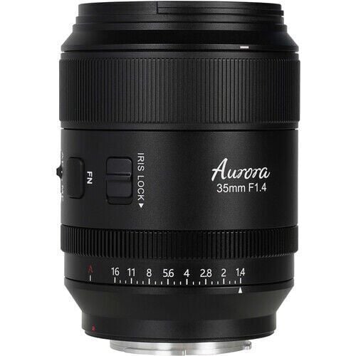 [AU35-L] Sirui AURORA 35mm F1.4 Auto-Focus Lens (L Mount, Siyah)