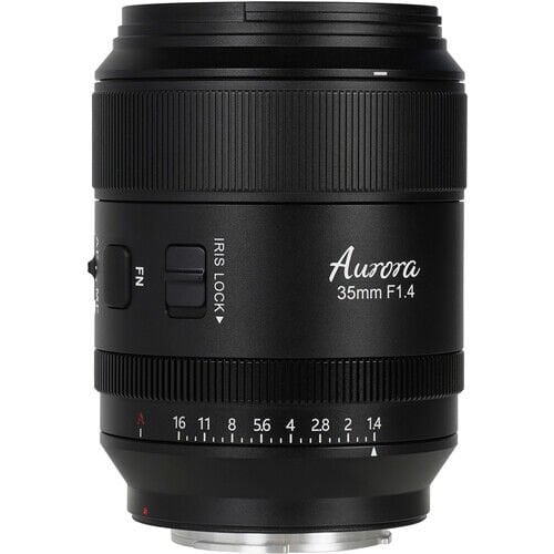 [AU35-E] Sirui AURORA 35mm F1.4 Auto-Focus Lens (E Mount, Siyah)