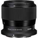 SIGMA 56mm f/1.4 DC DN Contemporary Lens (Sony E Mount)
