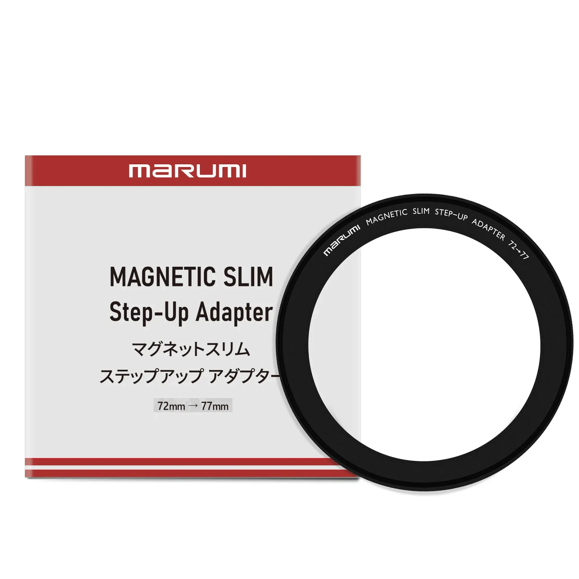 [MS-7277] Marumi Magnetic Slim Step-Up Adapter 72-77 mm