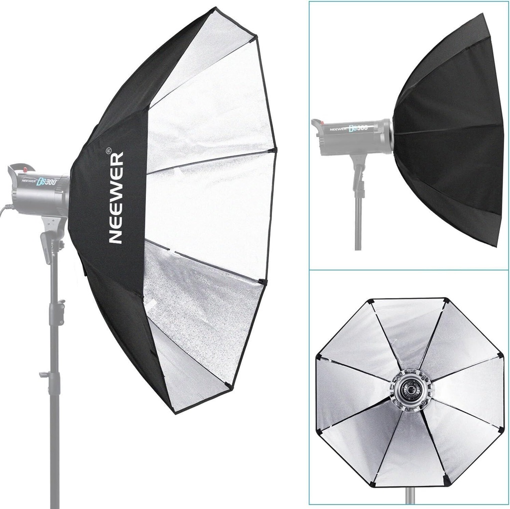 [B00KQDZE52] Neewer 80cm X 80cm Octagon Şemsiye