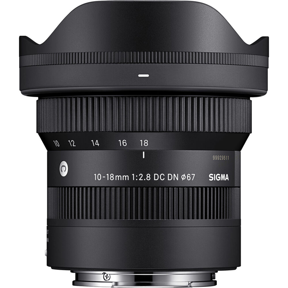 [207972] SIGMA 10-18mm f/2.8 DC DN Contemporary Lens (Canon RF Mount)
