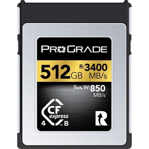 [PGCFX512GATNA] ProGrade Digital 512GB Gold CFexpress 4.0 Type B Hafıza Kartı