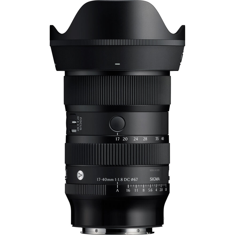 SIGMA 17-40mm f/1.8 DC Art Lens (Canon RF Mount)