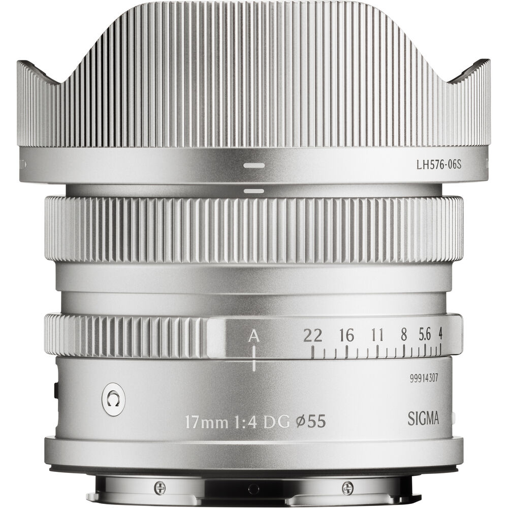 SIGMA 17mm f/4 DG Contemporary Lens Silver (L Mount)