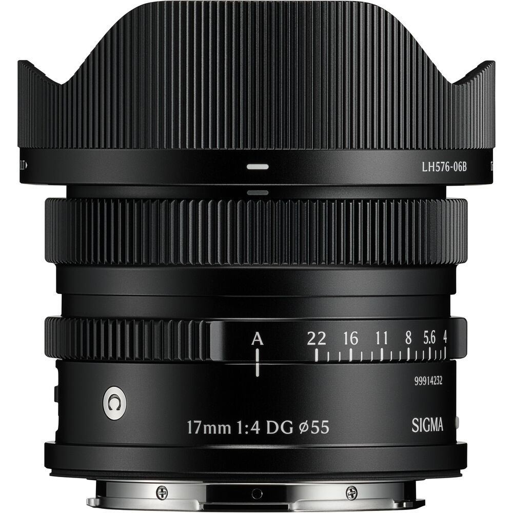 [41S969] SIGMA 17mm f/4 DG Contemporary Lens Black (L Mount)