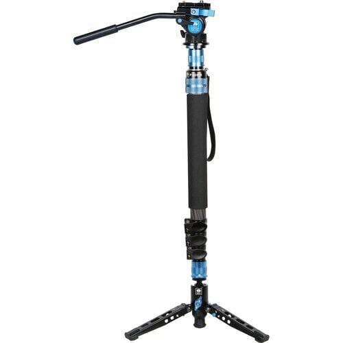 [P-424FS+VA-5] Sirui P-424FS+VA-5 Karbon Fiber Video Monopod Kiti