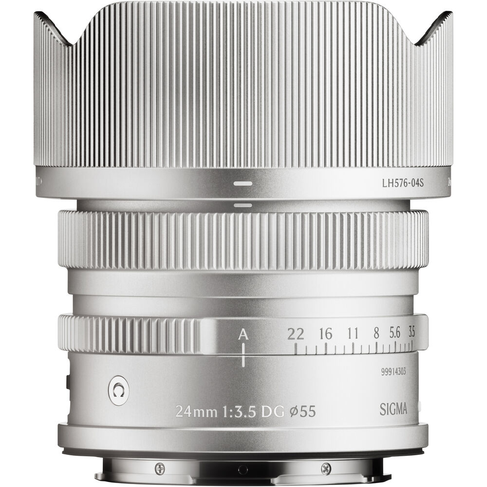 [4S3969] SIGMA 24mm f/2 DG Contemporary Lens Silver (L Mount)