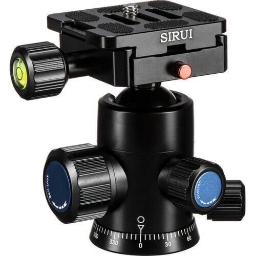 [G-10KX] Sirui G‑10KX Tripod Kafası – Arca‑Swiss Uyumlu Profesyonel Ball Head