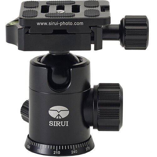 [E-10] Sirui E‑10 Ball Head – Arca‑Swiss Uyumlu Profesyonel Top Kafa (6 Yıl Türkiye Distribütör Garantili)