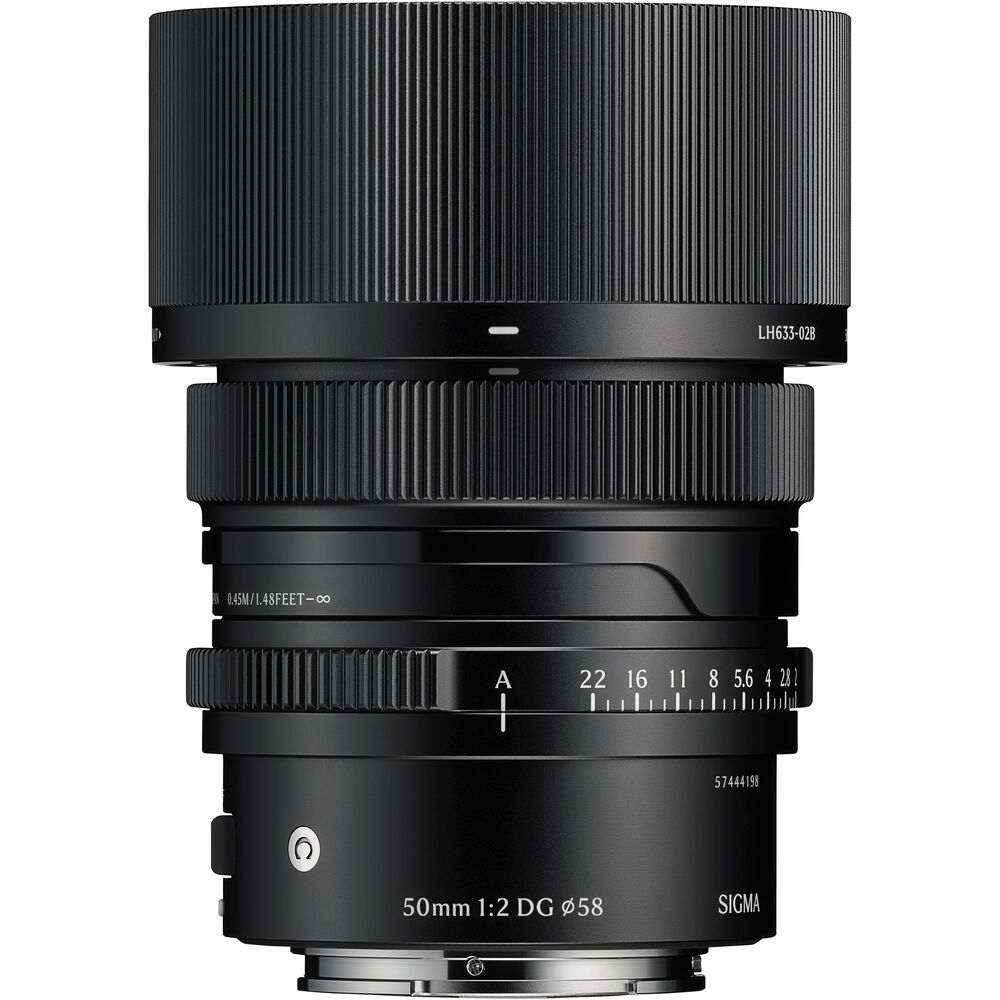 [31B969] SIGMA 50mm f/2 DG Contemporary Lens Black (L Mount)