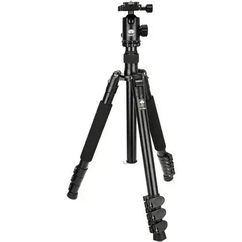 [ET-2004+E-20] Sirui ET‑2004+E‑20 Alüminyum Tripod Kiti – 12 kg Yük Kapasiteli Seyahat Tripodu