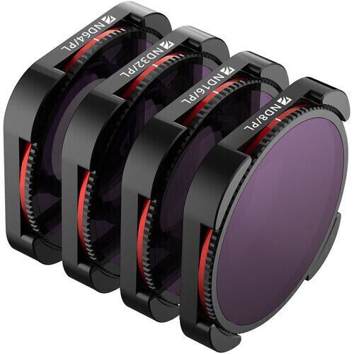 [FW-H9B-BRG] Freewell GoPro 9-10-11-12 BRIGHT DAY - 4K SERIES - 4PACK FILTERS ND8/PL,ND16/PL,ND32PL,ND64PL