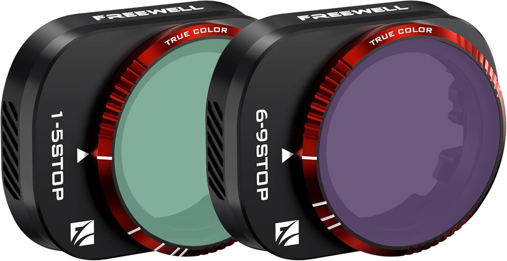 [FW-OP3-VND] Freewell DJI OSMO POCKET 3 VARIABLE ND FILTERS - 2PACK VND1-5 STOP, VND6-9 STOP