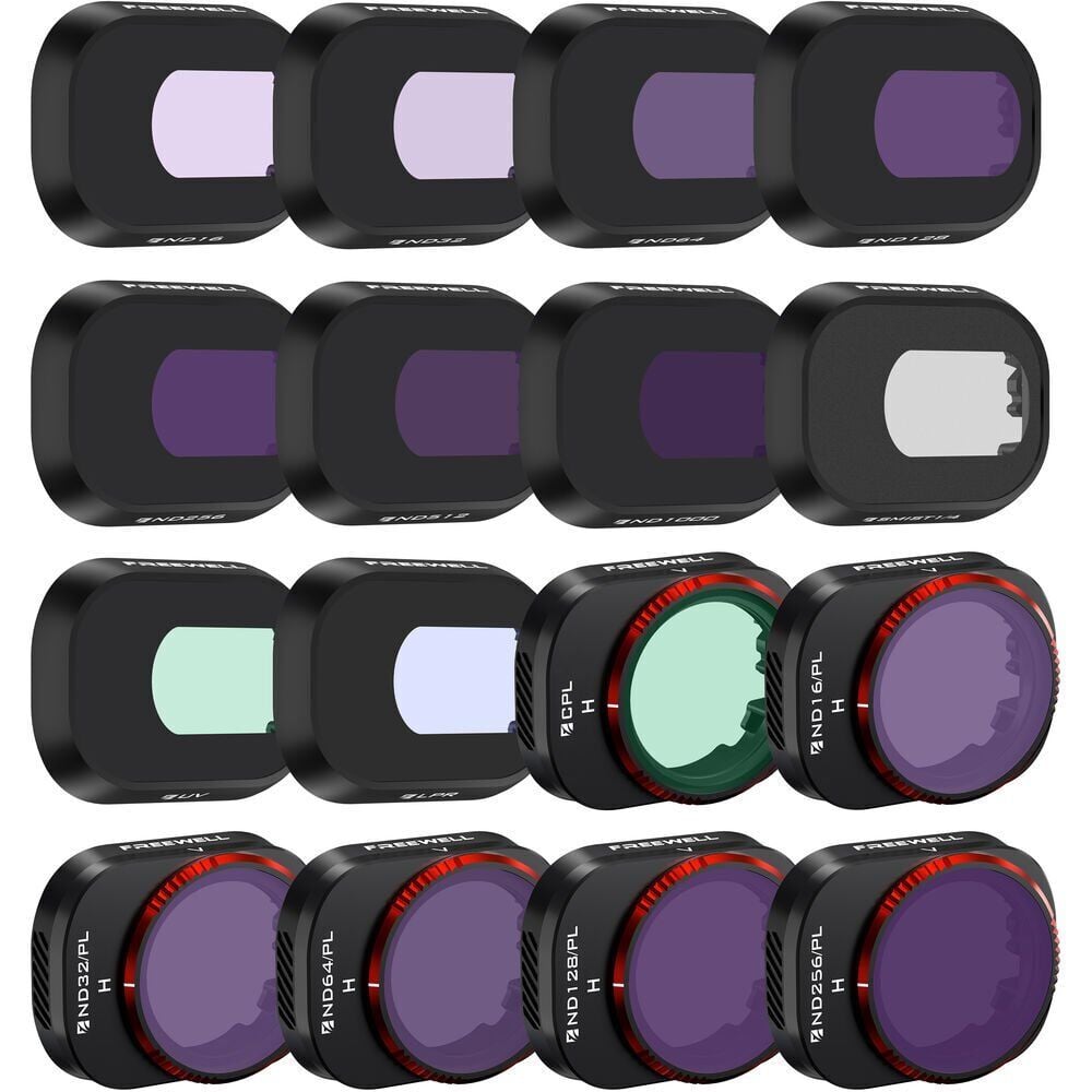[FW-MN4-MEGA] Freewell DJI MINI 4 PRO MEGA FILTERS - 16PACK