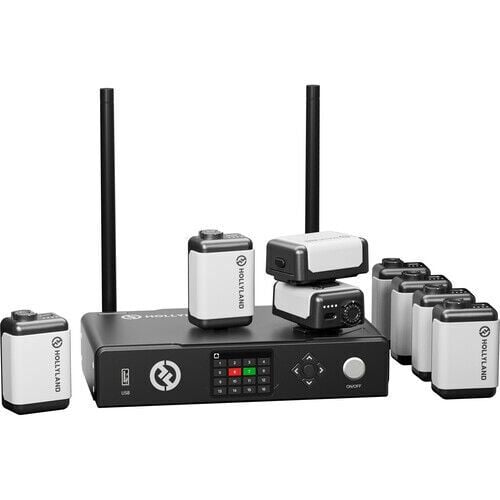 [Wireless Tally System-8 Lights] Hollyland Kablosuz Tally Sistemi 8 Işık | Profesyonel Yayın Tally Çözümü