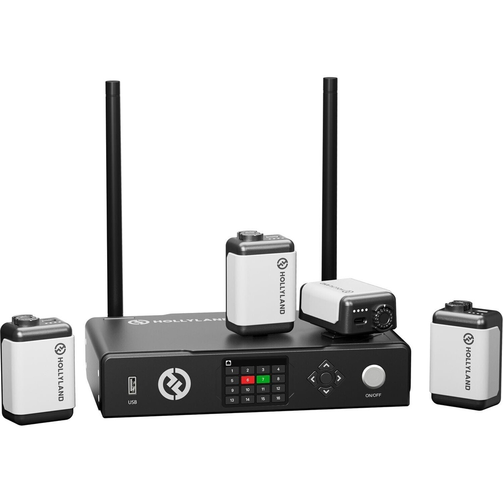 [Wireless Tally System-4 Lights] Hollyland Kablosuz Tally Sistemi - 4 Işık