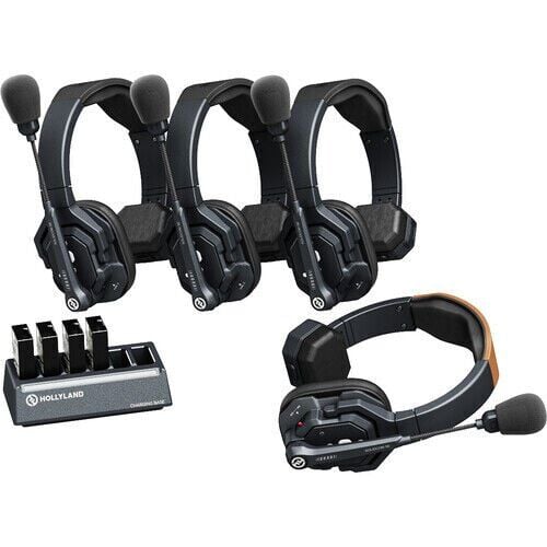[Solidcom SE-4S-DH] Hollyland Solidcom SE-4S Double Ear Headset Intercom