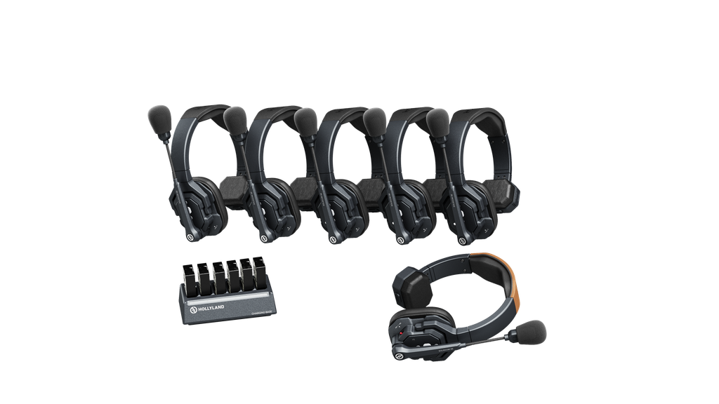[HL-Solidcom SE-6S] Hollyland Solidcom SE-6S Kablosuz Intercom Sistemi Standart Version (6 Kullanıcı)