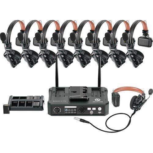 [HL-Solidcom C1 Pro-HUB8S] Hollyland Solidcom C1 PRO HUB 8S Profesyonel Kablosuz Intercom Sistemi (9 Kullanıcı)