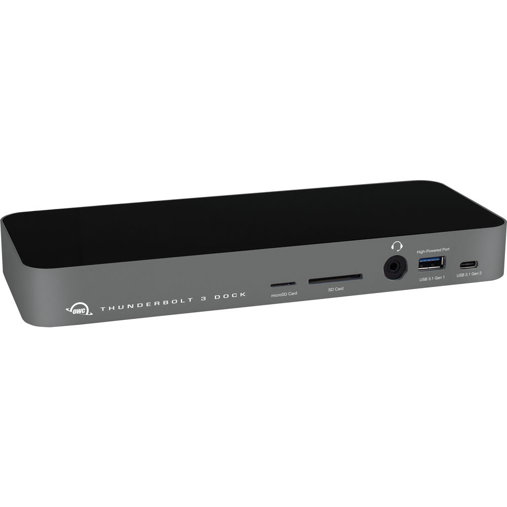 [OWCTB3DK14PSG] OWC 14-Port Thunderbolt 3 Dock with Cable - Space Gray