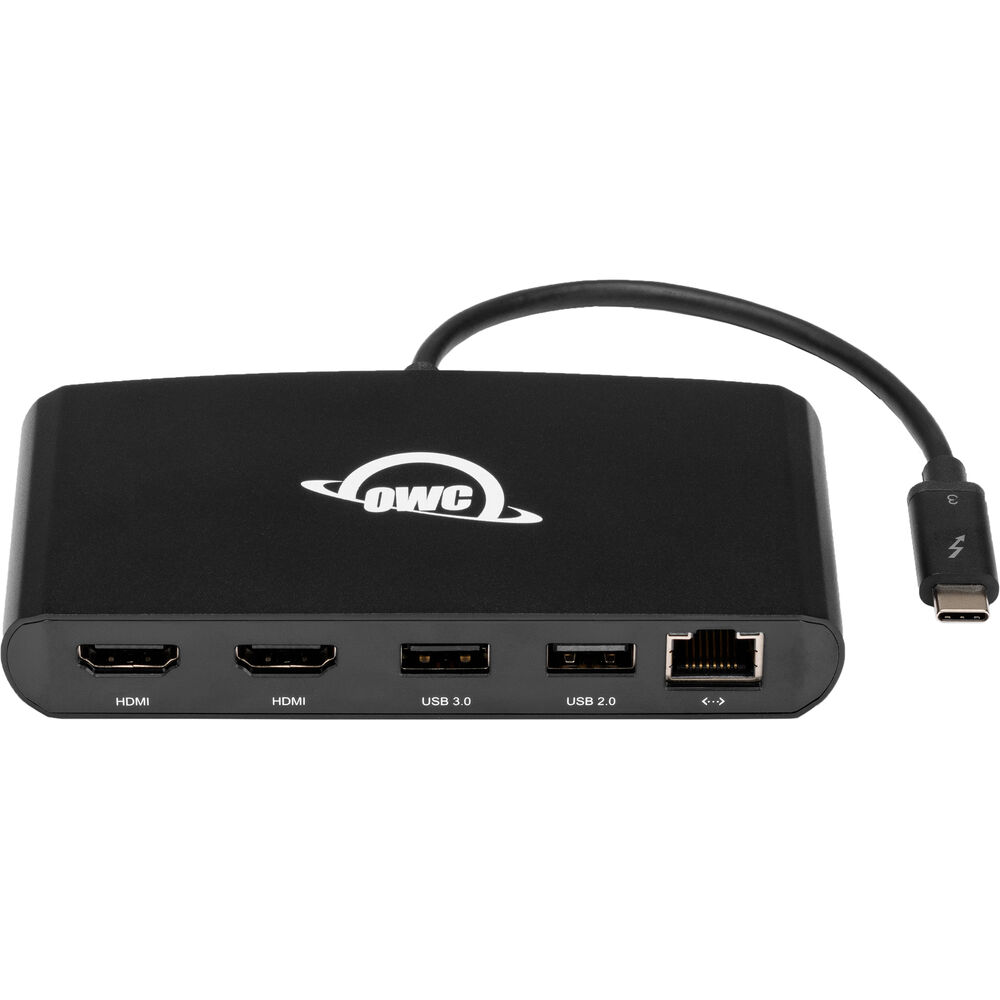 [OWCTB3MDK5P] OWC 5 Port Thunderbolt 3 min-Dock 2 x HDMI