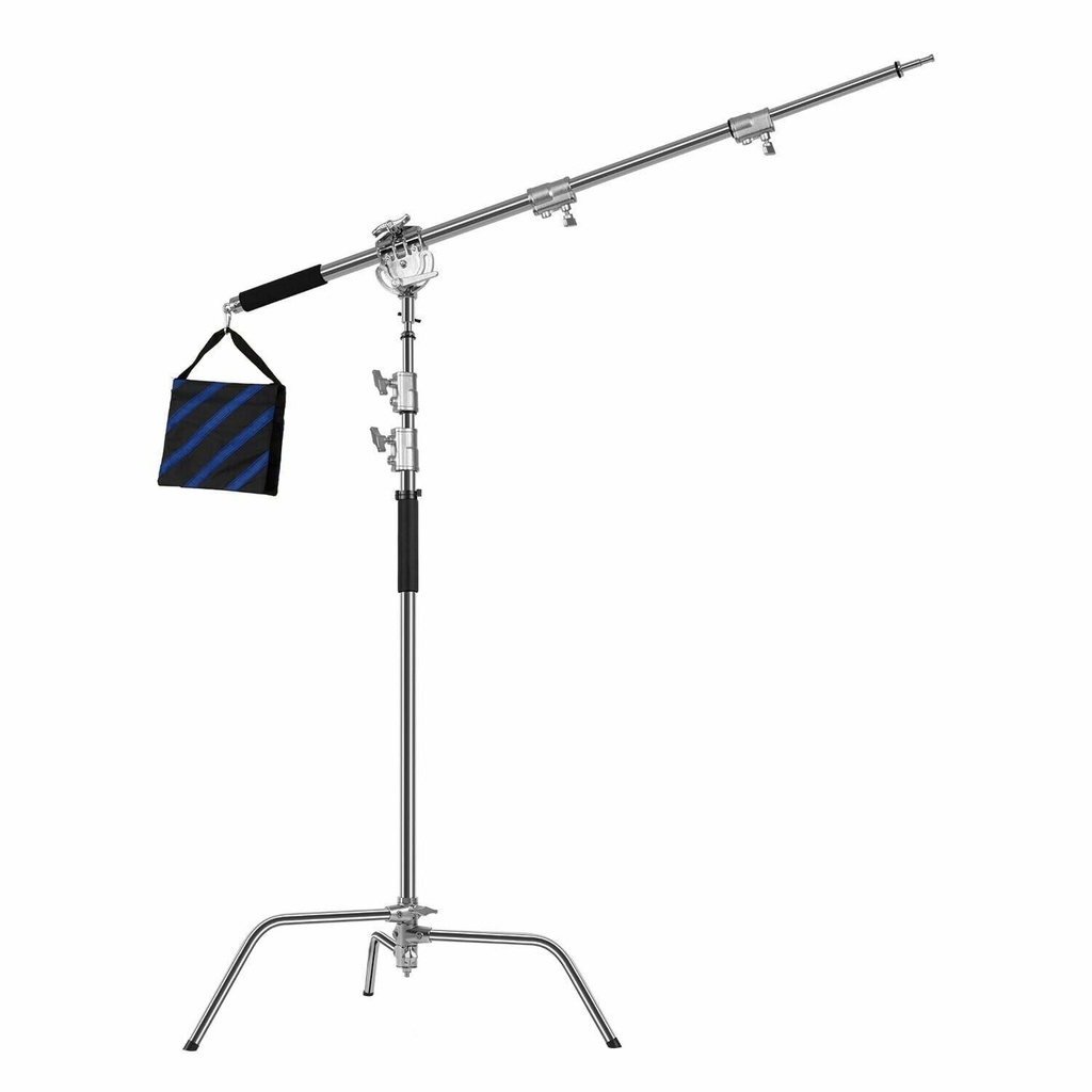 [GVM-C360] GVM C360 320cm C-Stand & Grip Arm Kit(225cm) (Çelik)