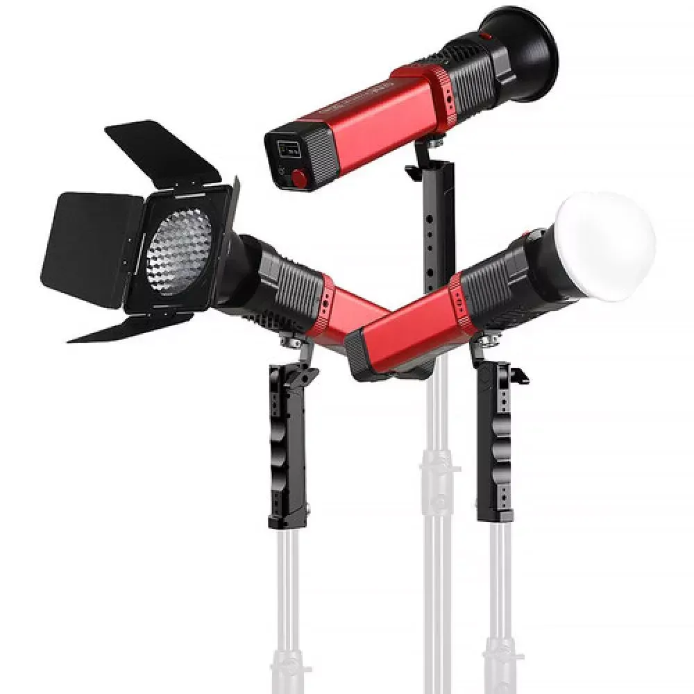 [GVM-PD60B-SET2] GVM PD60B 60W Bi-Color Dahili Akülü 3'lü LED Işık Seti